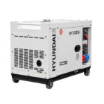 Дизелов монофазен генератор DHY 8600SE HYUNDAI- 6,3 kW 2