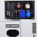 Генератор дизелов монофазен обезшумен DG 7800SE