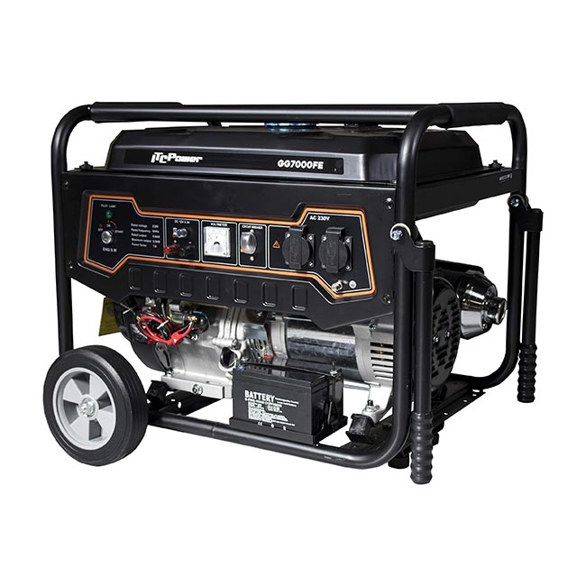 Генератор монофазен GG 7000 FE ITC Power 5.5kW, ел. стартер
