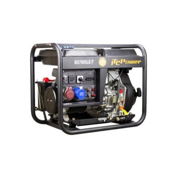 Генератор трифазен монофазен дизелов DG 7800LE Т ITC Power