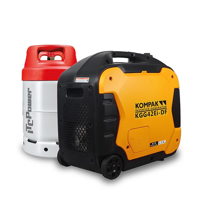 Инверторен обезшумен генератор KGG 42Ei-DF Dual Fuel Dual fuel генератори
