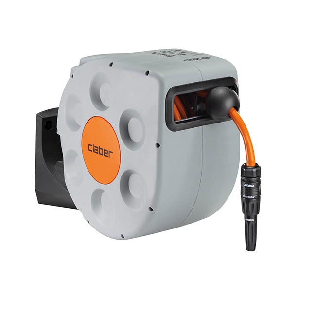 Автоматична стенна макара Rotoroll с маркуч 10м Claber