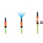 Връзка за маркуч - стоп 1/2 Claber