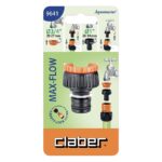 Връзка с голям дебит за кран с резба 1 - 3/4 Max Flow на Claber