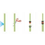 Връзка голям дебит външна резба за кран 1 Max Flow на Claber.