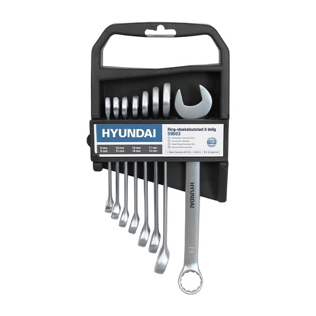 Ключове звездогаечни HY59503 8 части 8-19мм к-т от Hyundai