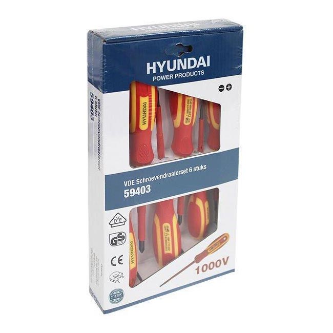 Отвертки 6 части комплект HY59403 от Hyunda