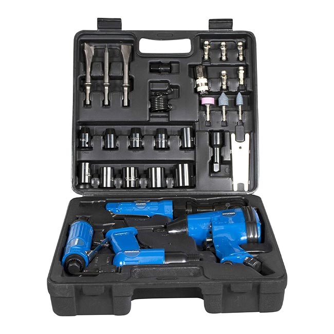 Пневматични инструменти HYATK-34 части куфарче комплект от Hyundai