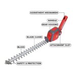 Акумулаторен прикачен храсторез HT40eM 18V-40см от Wolf Garten