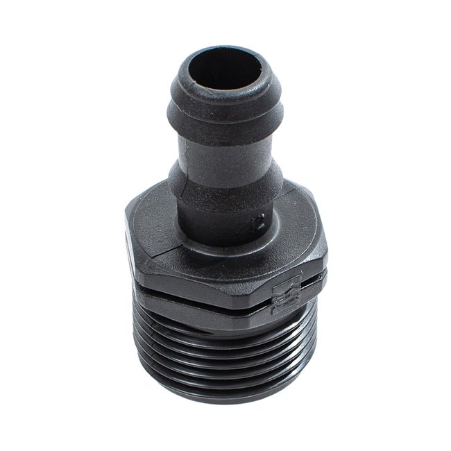 Връзка за тръба Ф16мм за кран 3-4 външна резба Azud 01