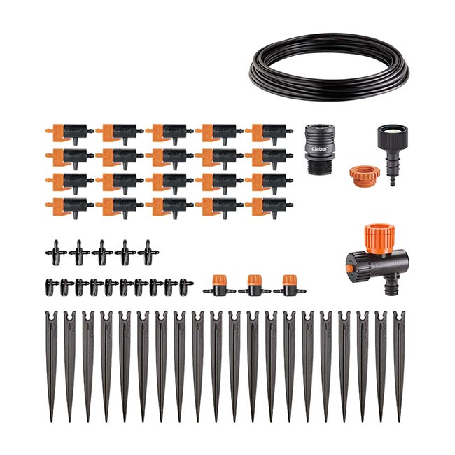 Комплект капково напояване за 20бр.саксии Claber