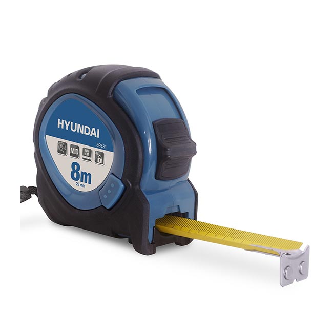 Рулетка 8м х 25мм HY59331от Hyundai