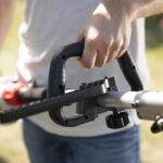 Телескопичен електрически храсторез 2в1 кастрачка IKRA