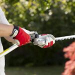 Телескопичен електрически храсторез 2в1 кастрачка IKRA