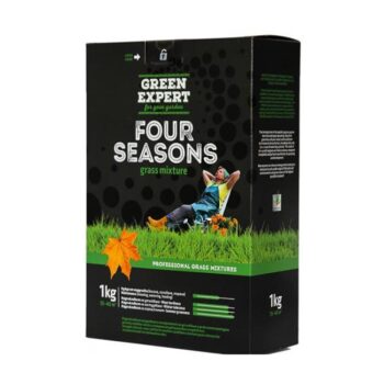 Тревната смеска 4-ри сезона 1кг от Green Expert за 35-40 м2