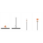 Замба комплект тръба 13-16мм Claber