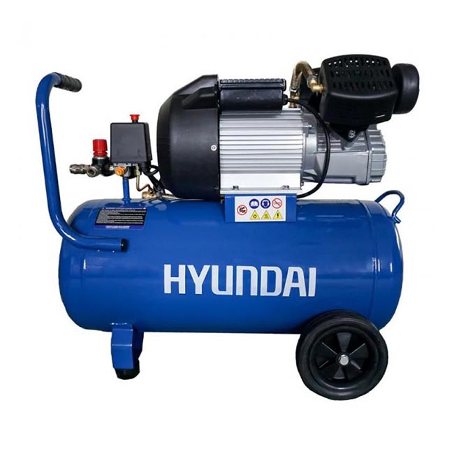 Компресор за въздух двуглав 50л HYAC 50-3V 2.2 kW HYUNDA
