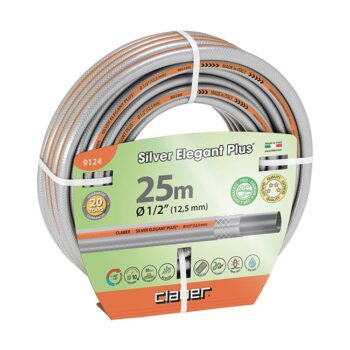 Маркуч градински Silver Elegant Plus 1/2 25м Clabe