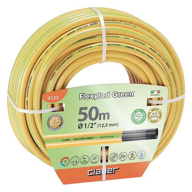 Градински маркуч Flexyfort Green 50м 1/2" Claber