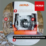 Дробилка за клони IKRA ILH 3200A обезшумена 3200W Ф 45мм