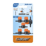 Кран спирателен за тръба Ф 4-6мм Claber