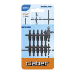 Четворник за тръба Ф 4-6мм Claber