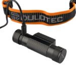 Dulotec H3 Pro мощен челник бяла светлина до 2400 лумена батерия 3400 mAh R7