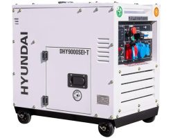Дизелов генератор DHY 9000SEi-Т 6.5 kW инверторен трифазен - монофазен HYUNDAI