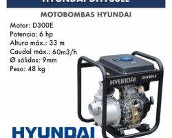 Дизелова помпа Hyundai DHY 80 LE 3