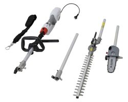 Телескопичен електрически храсторез 2в1 кастрачка IKRA