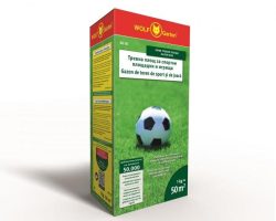 Тревна смеска спорт SG 50 1кг 50м2 на Wolf Garten